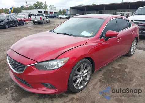 2014 Mazda Mazda6 I Grand Touring z USA, uszkodzony, nr VIN JM1GJ1W59E1100555